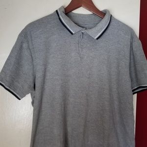 Cedar Wood State Grey Polo XL